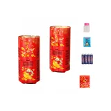 【Пачка из двух】Пиротехнические пузырьки + Цветная коробка + 2 бутылки воды + 20 концентратов