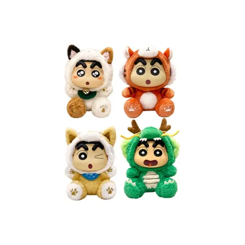Spiritual Creations Карандаш SHIN Chan Персонажи Год дракона Винил Плюшевый Вторая версия Слепые коробки