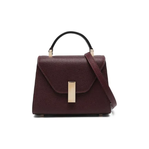 Valextra Телячья кожа Сумка через плечо Сумка Micro Женская Амарант Цвет