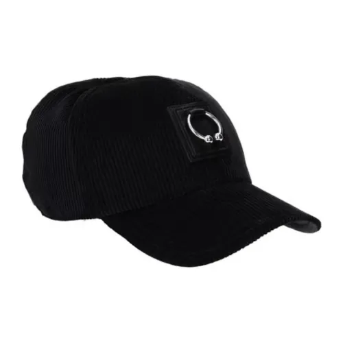 Neil Barrett Хлопок Кепки Мужской Черный