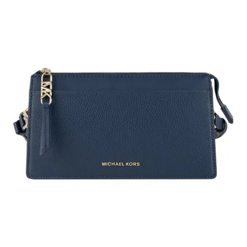 MICHAEL KORS Сумка через плечо из коровьей кожи маленькая женская морской синий