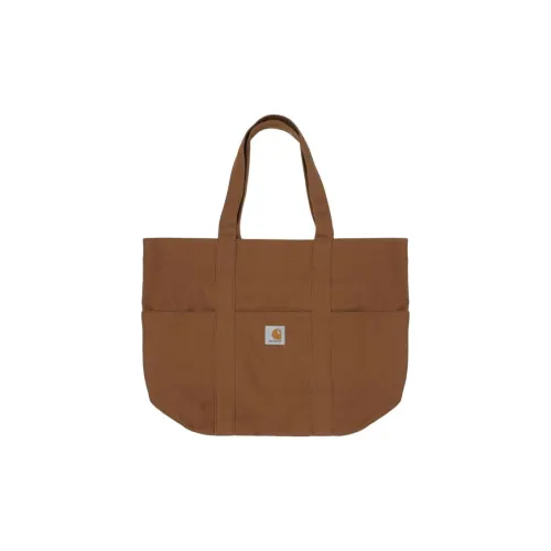 Carhartt WIP Canvas Tote Bag Tote Bag Shopping Bag Shoulder Bag Handbag Unisex Brown