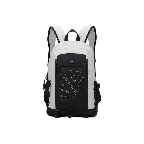 AOKING AK Полиэстер Рюкзак Средний Унисекс Черный Серый