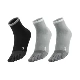 Чёрный 1, Двойной серый 2 шт