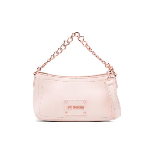 LOVE MOSCHINO ПУ (полиуретан) Сумка с одним плечевым ремнем Женская Розовая