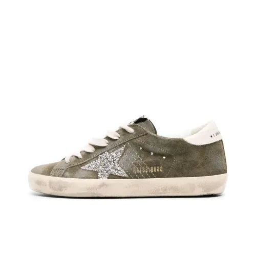 Golden Goose Супер Звезда Low Топ Скейтборд Кроссовки Женские Зеленые