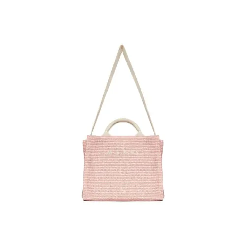 MARNI Cotton с полиамидной сумкой женская светло-розовая