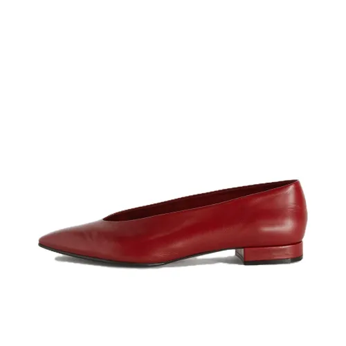 Loro Piana Женские повседневные туфли, красный, женские