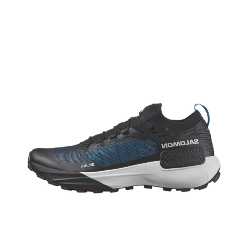 Salomon Collaboration S/LAB GENESIS Беговые кроссовки Низкий топ Черный Синий Мужской