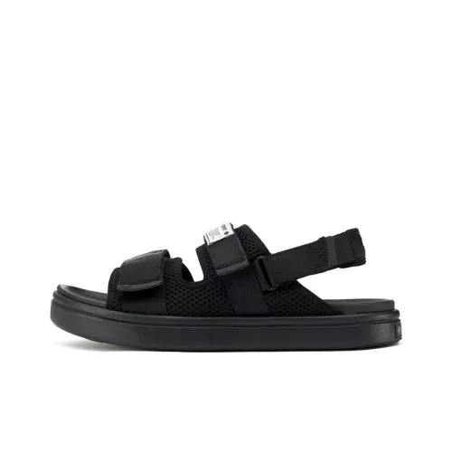 DESCENTE Пляжные сандалии Унисекс Черный