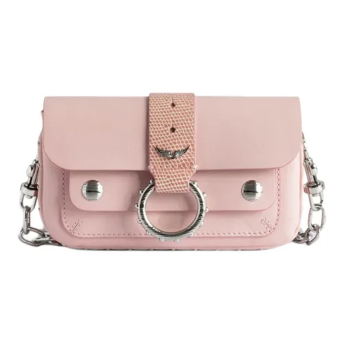 Zadig Voltaire Кошелек из коровьей кожи Мини Женский Розовый