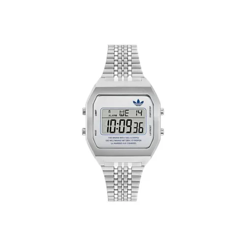 Adidas Originals Наручные часы Нержавеющая сталь Ремешок 36 Серый циферблат Унисекс AOST235542I