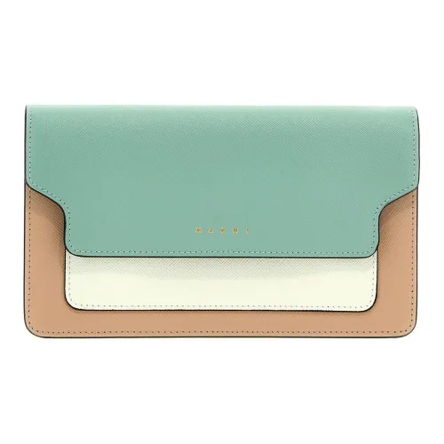 MARNI Основная часть Телячья кожа Кошелек Сумка на плечо Женские Многоцветный