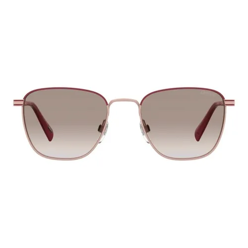 Levi's Металл Квадрат Солнцезащитные очки Унисекс Красный