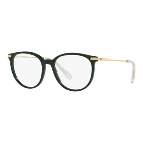 Swarovski Металлические Ацетатные Круглые Оправы для Очков Женские Черные