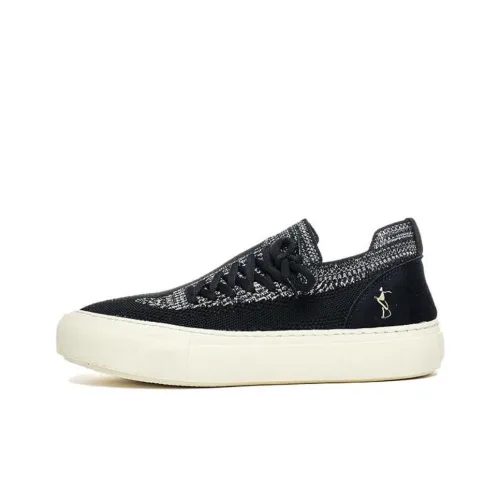 Wit Мужские повседневные туфли Low Top Черные Мужские