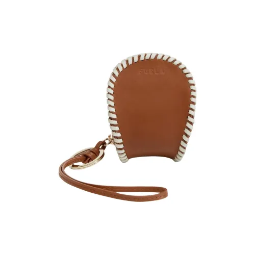 Furla Кожа и Металл Кошелек Женские Коричневый