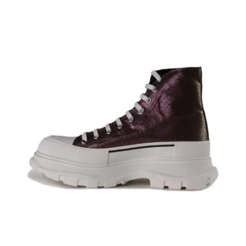 Alexander McQueen ботинки Martin Purple Men's