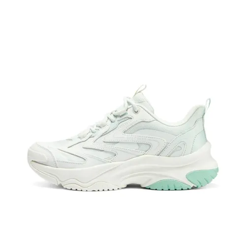 Skechers Street Series Повседневный Низкий Топ Белый Синий Женский