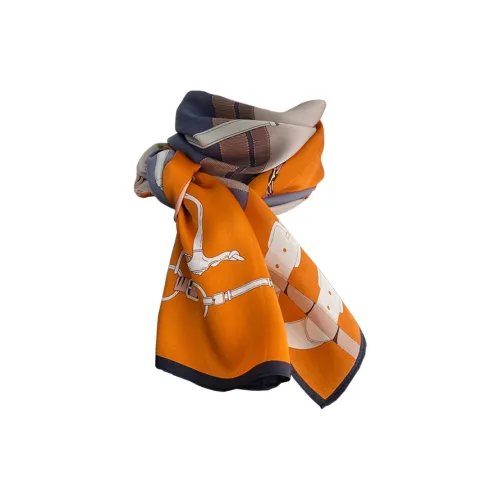 VINEY Шарфы из шелка тутового дерева Женские