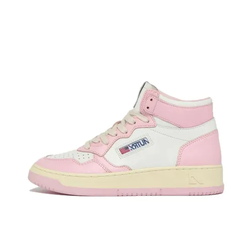 AUTRY Высокие кроссовки для скейтбординга женские розовые