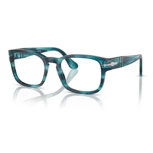 PERSOL Ацетат Прямоугольные Оправы для Очков Мужские Синие