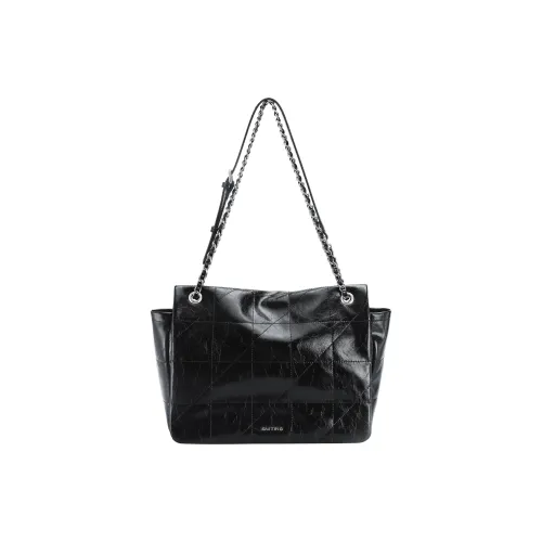 Simedin Сумка через плечо из коровьей кожи среднего размера женский карамельный коричневый глубокий черный