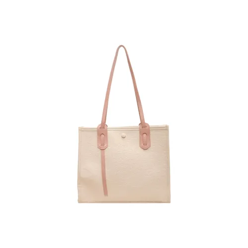 CHRISBELLA ПУ (полиуретан) Сумка через плечо Сумка Сумка на плечо Большая Женская Розовая Белая