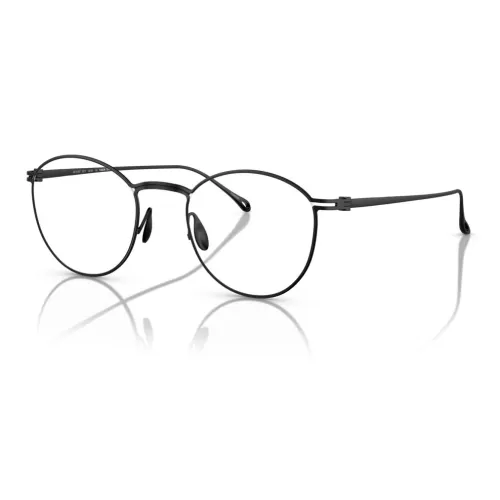 AMANI Титан Нерегулярная форма Оправы для очков Мужской Черный