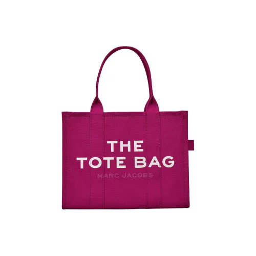 MARC JACOBS Хлопок And Холст Сумка-тоут Сумка для покупок Сумка через плечо Сумка Большая Женская Lipstick Розовая