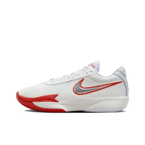 Nike Air Zoom г.T. Cut ACADEMY Low Топ Баскетбольные кроссовки Унисекс Белый Азиатская версия
