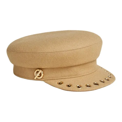 HERMES Шерстяные береты Женские Желтые