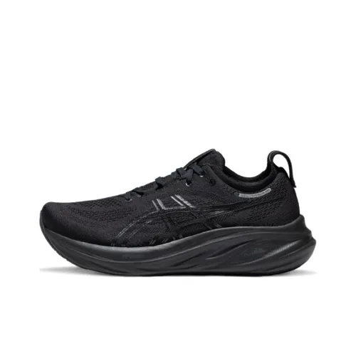 ASICS Гель Nimbus 26 Устойчивый к истиранию Дышащий Низкий Топ Обувь для Беговых соревнований Мужской Черный