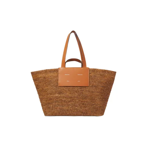 PROENZA SCHOULER Рафия Тоут Сумка Сумка для покупок Сумка Сумка через плечо Экстра-большая Женская Мед