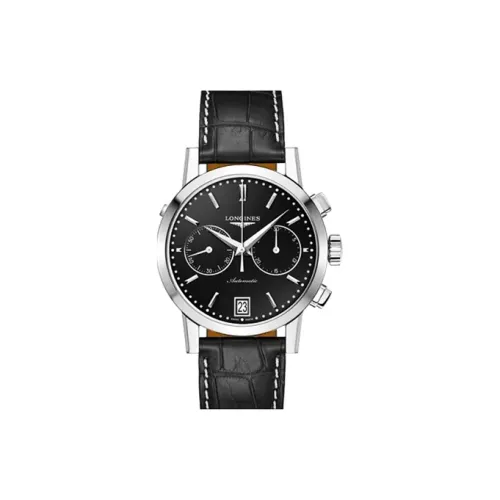 LONGINES Автоматический Механический Механизм Мужские Часы Elegant Collection 42 мм Черные