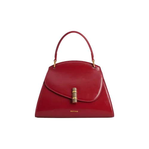 Simedin Коровья кожа Одно плечо Сумка Маленькая Женская Красная