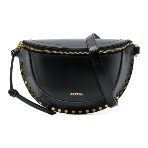 ISABEL MARANT Сумка через плечо из коровьей кожи женская черная