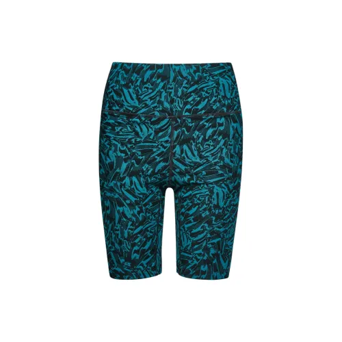 Under Armour Павлиний зеленый Женские шорты для йоги