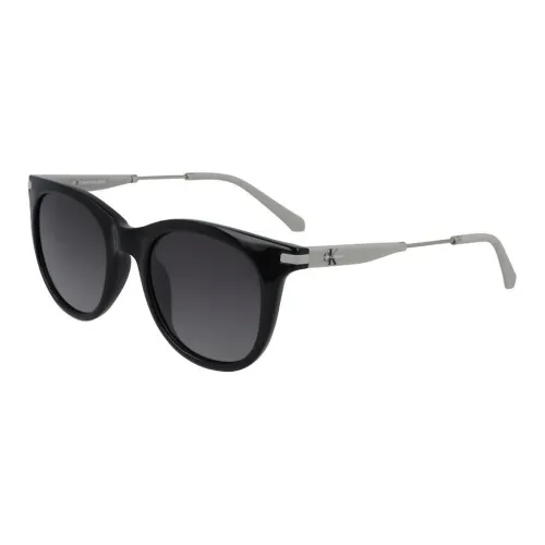 CK Calvin Klein Пластик OVAL SUNGLASSES Женские Черный