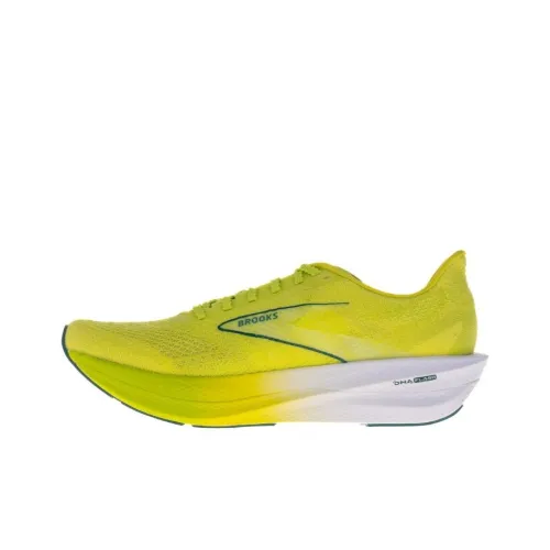 Brooks Hyperion Elite Беговые кроссовки Низкий Топ Желтый Мужской
