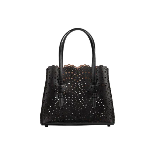 Alaia Сумка через плечо из телячьей кожи сумка для женщин черная