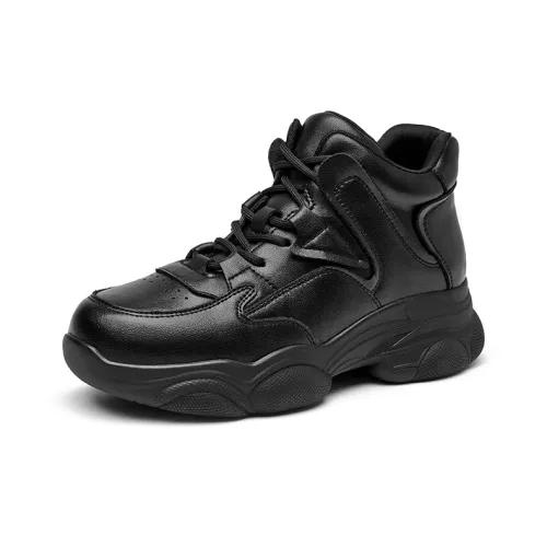 DG Дышащие Кроссовки с Низким Верхом и Толстой Подошвой для Увеличения Высоты Женские