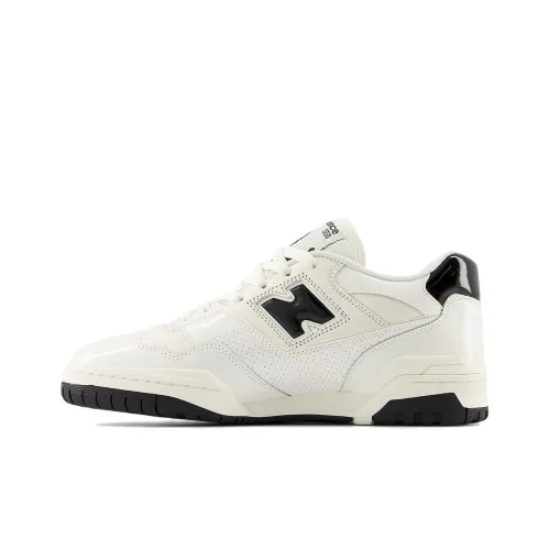 New Balance NB 550 Амортизация Износостойкий Низкий Топ Винтажные Баскетбольные Кроссовки Унисекс Белый