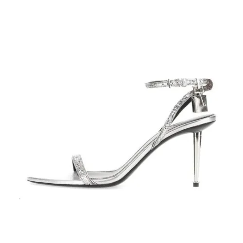 TOM FORD One Ремень Сандалии Женские Серебряные