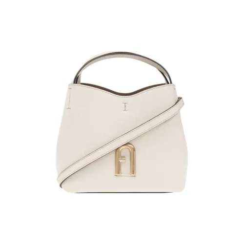 Furla Кожа Портативный Crossbody Сумка через плечо Женская Бежевая