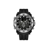 Черно-серебристый