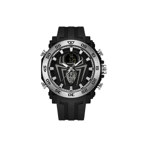 Sanda Электронный + Кварц Механизм TPU Ремешок Унисекс Черный Циферблат