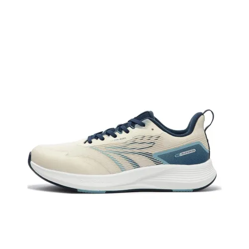 361° Термический Амортизация Устойчивость к Износу Противоскользящий Низкий Топ Тренировочные Беговые Кроссовки Мужские Серый Синий