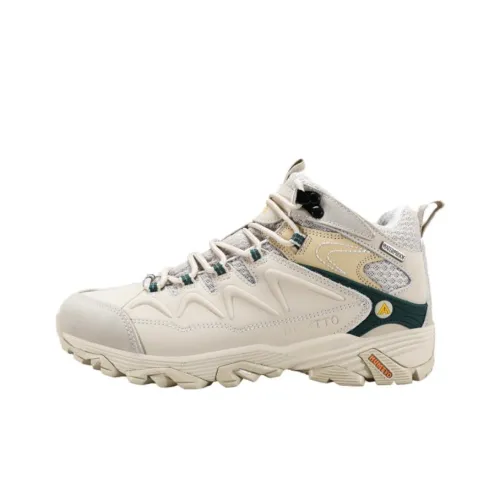 HUMTTO Высокие Топы Альпинистская Обувь Женская Бежевая Яшма