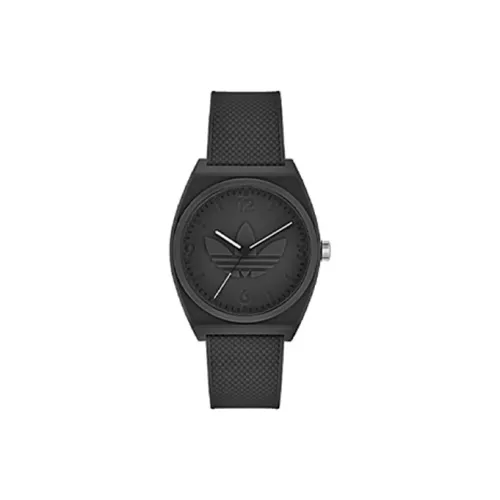 Adidas Originals Кварцевые часы механизм ремешок из смолы 38 мм черный циферблат унисекс